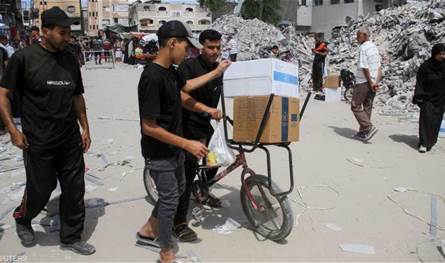 بشأن مساعدات غزة.. اتفاق وشيك بين أميركا وإسرائيل