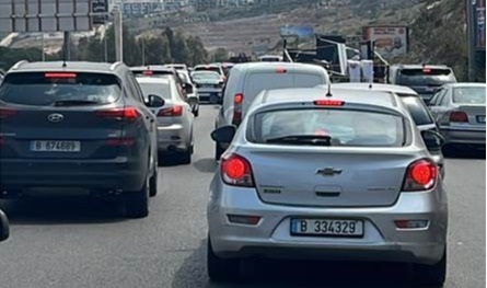  بالفيديو.. حادث مروّع على أوتوستراد السعديات وزحمة خانقة