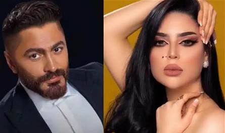 بعدما فضحت علاقتها به.. تامر حسني يرد على جليلة المغربية (فيديو)