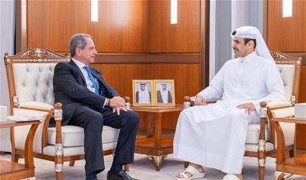 الصدي التقى نظيره القطري ومدير عام صندوق قطر للتنمية 