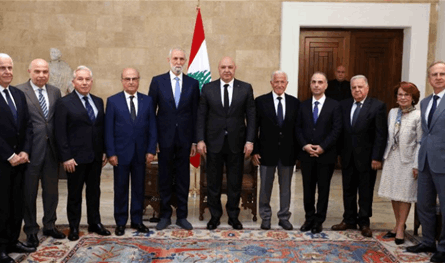 الرئيس عون: اذا كان الدستور يشوبه خطأ فلنطبقه ثم نسعى الى تعديله وتطويره