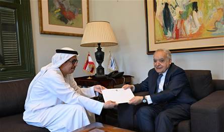 وزير الثقافة تسلم دعوة من القائم بالأعمال الاماراتي لإلقاء محاضرة في مؤتمر عن الاوضاع الدولية