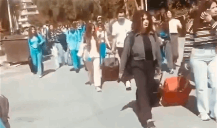 بالفيديو: مئات الطلبة الدروز يهجرون جامعات سوريا 