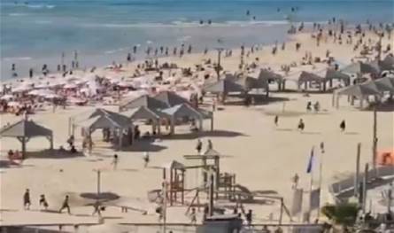 بالفيديو... هلع في إسرائيل بعد إطلاق صاروخ من اليمن