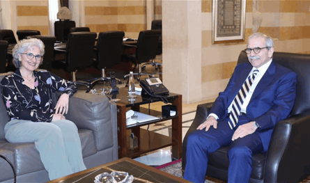 سلام بحث مع كرامي في ملفات تربوية