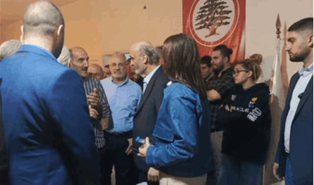 قبيل الانتخابات... زيارة مفاجئة لجعجع إلى هذه المنطقة (صور)