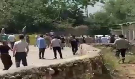 توقّف الإنتخابات في بلدة مار توما... شاهدوا بالفيديو ما حصل