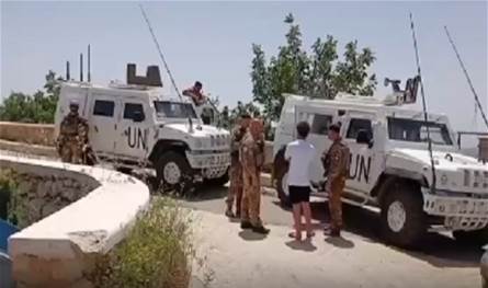 في جنوب لبنان... شاهدوا ما حصل مع قوّات &quot;اليونيفيل&quot; (فيديو)
