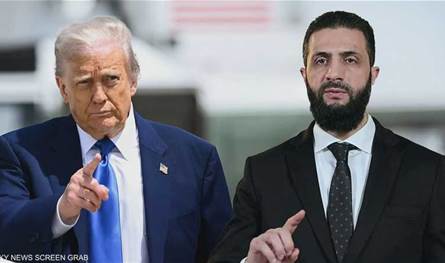ترامب التقى الشرع في الرياض