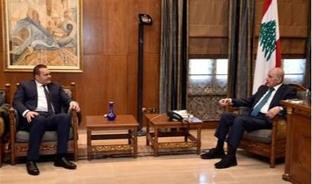  بري استقبل سفير دولة قطر وبحث مع حاكم مصرف لبنان في المستجدات