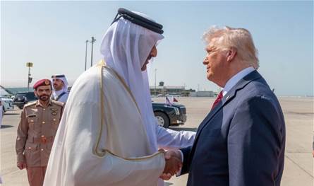 أمير قطر لترامب: أعلم أنك رجل سلام