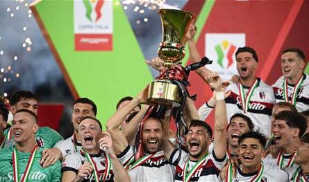 مفاجأة في إيطاليا.. بولونيا يُسقط ميلان ويتوج بالكأس