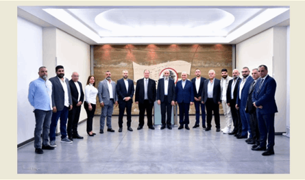 المجلس البلدي المنتخب في غبالة زار جعجع