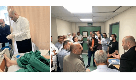 وزير الصحة يجول في مستشفى الحريري: توفير أي خدمة مستطاعة