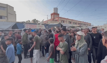 &quot;وقفوا الحرب والتهجير&quot;..مظاهرات ضد حماس في غزة (فيديو)