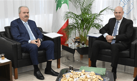 جابر استقبل بدران واتفاق على تأمين اعتماد مالي إضافي للعاملين في ديوان المحاسبة