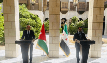 بين الشيباني والصفدي... بحث في إنشاء مجلس تنسيقي أعلى بين سوريا والأردن