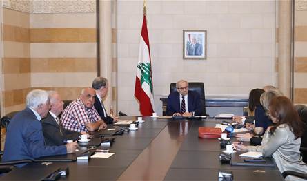 سلام استقبل أعضاء الهيئة الإدارية لقدامى أساتذة الجامعة اللبنانية