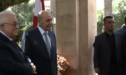 عباس في عين التينة