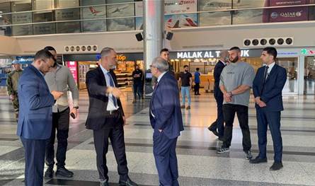 سلام يزور مركز التدريب والمؤتمرات في مطار بيروت الدولي