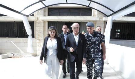 برفقة الوزير الحجار... اللواء عبد الله في جولة تفقدية على المراكز الانتخابية في النبطية