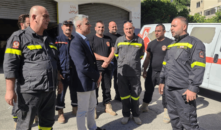  إليكم هذا البيان من الدفاع المدني!