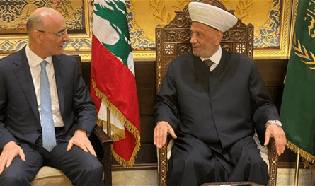 المفتي دريان إطلع من وزير الداخلية على نتائج العملية الانتخابية