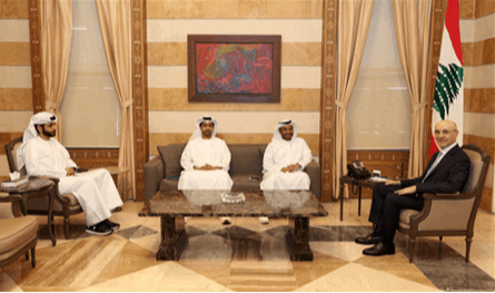 الوزير الحجار استقبل وفداً إماراتياً لبحث التعاون وتطوير المشاريع