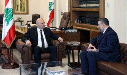 الرئيس عون التقى قنصل ألبانيا في لبنان