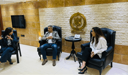 فرح بحث في سبل تعزيز التعاون بين الدفاع المدني وEMBRACE لتعزيز الاستجابة الفورية
