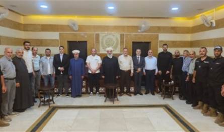 المفتي زكريا استقبل مجلسيّ بلديتيّ عين الزيت والكواشرة