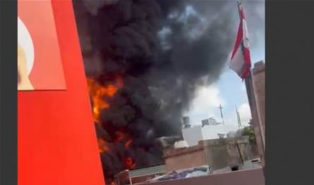 بالفيديو: انفجار في محطة للمحروقات في الحدث