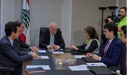 وزير العدل التقى وفد صندوق النقد الدولي