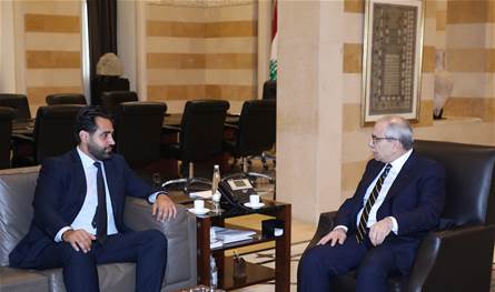 سلام استقبل حمدان والصمد ويعقوبيان... والتقى وفداً إغترابيّاً
