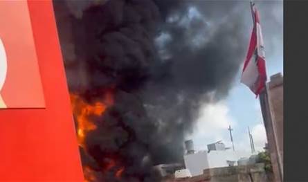 بالصور.. شاحنات أدت إلى انفجار &quot;محطة الحدت&quot;