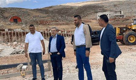 أبو فاعور تفقد المنطقة الصناعية في ضهر الأحمر