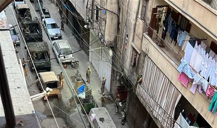 مداهمات للجيش في التبانة
