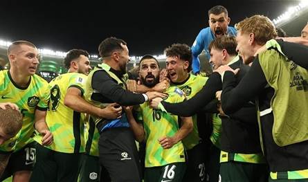 بعد الفوز على اليابان... أستراليا تتأهل إلى مونديال 2026