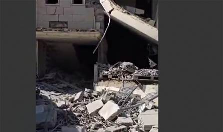 بالفيديو: شاهدوا حجم الدمار في بلدة عين قانا جراء القصف الإسرائيلي 