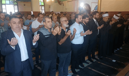 الطائفة الإسلامية العلوية احتفلت بعيد الأضحى في طرابلس