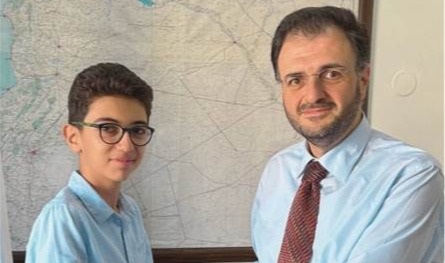 تعيين أول طفل كمتحدث رسمي في سوريا.. من هو؟