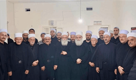 شيخ العقل تلقى تهاني الاضحى من رؤساء ومراجع روحية ووزراء ونواب وسفراء