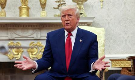 ترمب يتعهّد بفرض القانون والنظام في لوس أنجلوس 