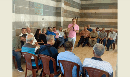 رئيس بلدية بسابا الشوف أطلق خطة عمل إنمائية للبلدة