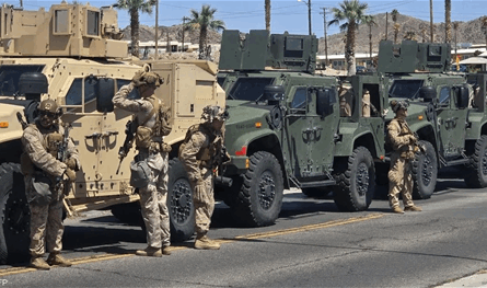 كاليفورنيا تطلب من القضاء منع نشر الجيش في لوس أنجلوس