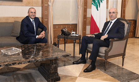 وزير الداخلية استقبل ممثل المنظمة الدولية للفرنكوفونية في الشرق الأوسط