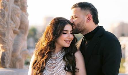 بعد 3 أسابيع على زفافهما.. تعرّض زوجة فنان شهير لأزمة صحية مُفاجئة (صورة)