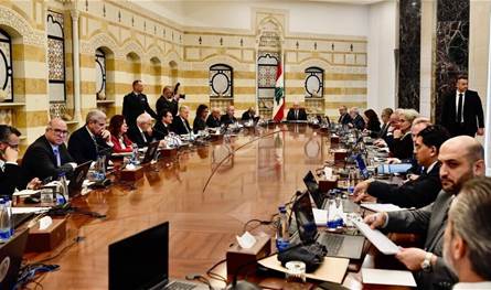 جلسة حكومة الإثنين في قصر بعبدا.. وهذا جدول أعمالها