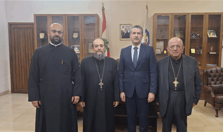 لجنة خميس الجسد في جولة رسمية على قيادات زحلة استعداداً لليوبيل المئوي الثاني