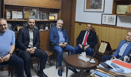 البزري يناقش مع وفد من الأمن العام تعزيز الأمن في صيدا